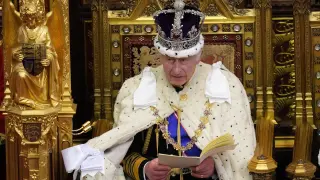 Carlos III, este martes en su primer Discurso del Rey.