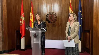 La alcaldesa de Zaragoza, Natalia Chueca, anuncia un pleno extraordinario en Zaragoza para mostrar rotundo rechazo a la ley de amnistía.