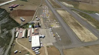 Aeródromo de Santa Cilia, en una imagen de archivo.