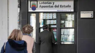 Administración número 4 de Lotería en el paseo de la Independencia de Zaragoza. gsc1