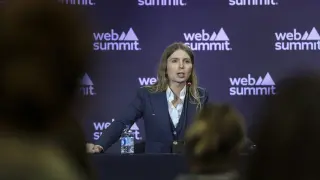 Chelsea Manning en el Web Summit 2023