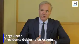 Jorge Azcón: "Antes de lo que muchos esperan, Feijóo será el próximo Presidente de España"