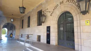 El Palacio de Justicia de Teruel, sede del Juzgado de lo Contencioso Administrativo.