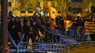 Disturbios en las protestas de este sábado en Madrid