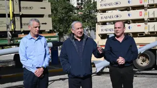 Netanyahu visita a la compañia 'Rafael' en Haifa