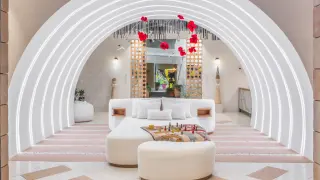 El espacio diseñado y decorado por Diego Guillén en el Marbella Art & Design 2023.