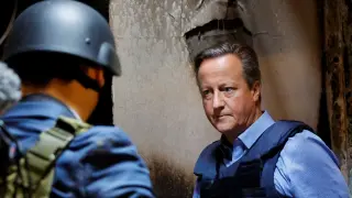 El ministro de Exteriores británico, David Cameron.