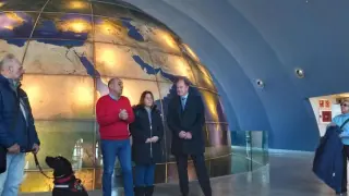 Inauguración de la nueva visita este domingo en el Planetario.