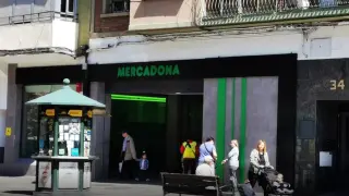 Supermercado Mercadona de la avenida de Navarra de Zaragoza