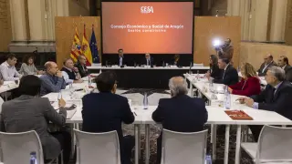 Constitución del nuevo Consejo Económico y Social de Aragón (CESA).