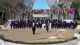 Cop 28, a Dubai in posa i leader mondiali: tra loro Macron ed Erdogan