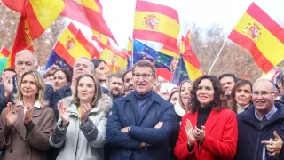 El PP celebra un acto contra la amnistía en Madrid