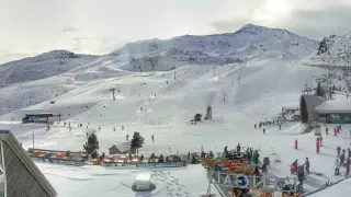 Piau-Engaly ha abierto la temporada con 10 kilómetros de pistas esquiables.