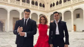 Ana Belén, Javier Ambrossi y Javier Calvo ruedan en Valladolid el spot de los Premios Goya 2024