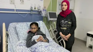 Enfermos de cáncer de Gaza aguardan el fin de la guerra en un hospital de Jerusalén