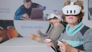 Telefónica y Meta se alían para impulsar el acceso a la realidad virtual de las personas mayores