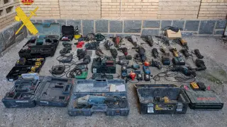 La Guardia Civil de Teruel esclarece más de 20 delitos de robo con fuerza, en la localidad de Alcañiz
