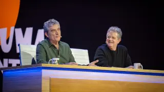 Guillermo Fesser y Juan Luis Cano.