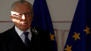 El expresidente de la Comisión Europea, Jacques Delors, en una imagen de archivo.