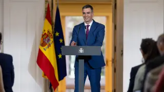 Sánchez comparece para explicar el decreto que prorroga el escudo social
