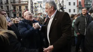Joseba Asiron (EH Bildu), alcalde de Pamplona al ganar la moción de censura a UPN