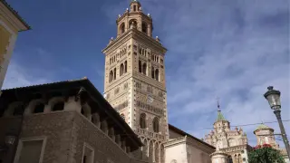 La torre mudéjar de la Catedral de Teruel.