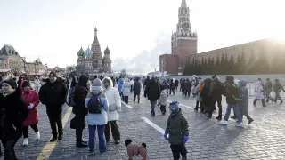 El frío siberiano llega a Moscú con temperaturas de 25 grados bajo cero