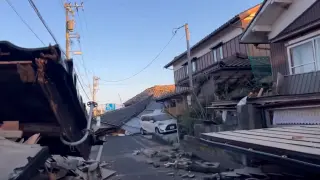 Japón registra una nueva réplica de 4,9 tras el terremoto que ha dejado más de 60 muertos
