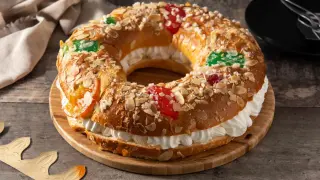 El roscón de Reyes es uno de los postres más suculentos de la Navidad