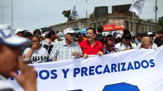 Protestas en Argentina en contra de la polémica reforma laboral de Milei