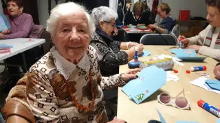 Rosa María Marco, de 91 años.