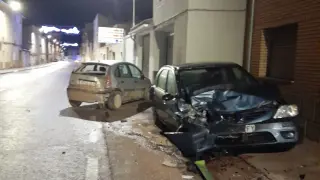 Accidente de un camión en Híjar