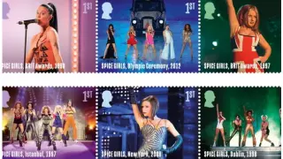 El correo británico lanza una edición de sellos de las Spice Girls por su 30 aniversario