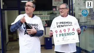 La Lotería del Niño deja una lluvia de millones en 'El Gancho' de Zaragoza