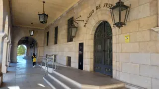 El palacio de justicia de Teruel, sede del Juzgado de lo Mercantil.