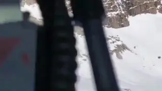 Vídeo del rescate de un montañero muerto en el pico Aspe