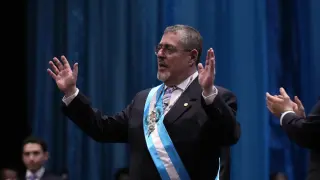 El nuevo presidente de Guatemala Bernardo Arévalo
