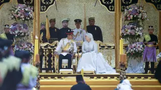 boda del príncipe Abdul Mateen de Brunéi