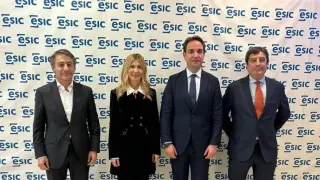 La vicepresidenta segunda del Gobierno de Aragón, Mar Vaquero, participa en la jornada de ESIC 'Perspectivas económicas en Aragón para 2024'.