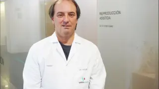 El doctor Antonio Urries López, director de la Unidad de Reproducción Asistida de Quirónsalud Zaragoza.