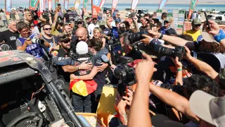 La piloto burgalesa Cristina García, del Red Bull Off-Road JR Team, gana el Dakar 2024 en la categoría Challenger