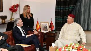 Spanish Interior Minister Fernando Grande Marlaska visits Rabat