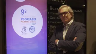 Óscar Serrano, jefe de la Unidad de Medicinas Innovadoras de BMS España y Portugal, empresa que destaca la eficacia y seguridad de su nuevo tratamiento oral para psoriasis
