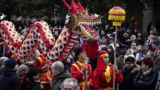 Celebración del Año Nuevo Chino en Zaragoza