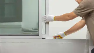 Un truco para aislar las ventanas correderas del hogar.