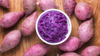patatas moradas