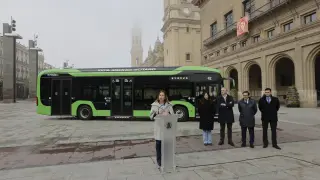 Presentación buses Zaragoza