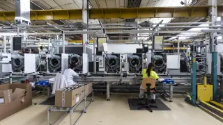 Instalaciones de la fábrica de lavadoras de BSH en La Cartuja.