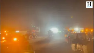 Centenares de tractores bloquean Mercazaragoza, cortan la A-2 y causan atascos en varias carreteras