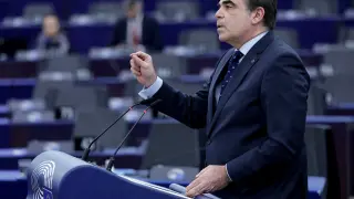 Margaritis Schinas ha señalado este martes que el Parlamento Europeo debe investigar los vínculos del independentismo catalán con el Kremlin
